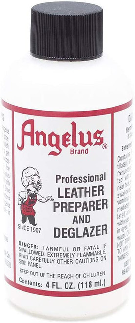 Angelus Paint Leather Preparer and Deglazer 5 oz