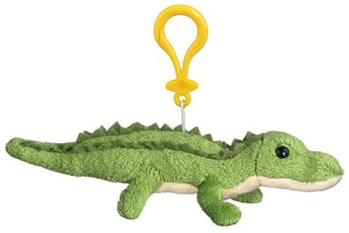 Wildlife Artists Alligator Stuffed Animal Backpack Clip Toy Keychain 7"