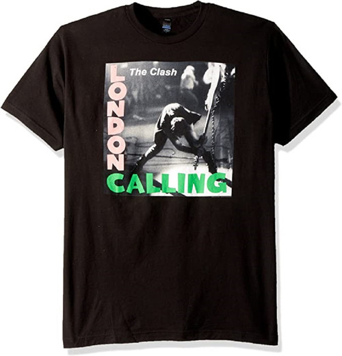 The Clash Men's London Calling T-Shirt Black