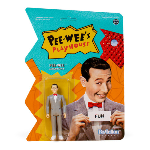 Super7 Pee-wee's Playhouse Pee-wee ReAction Figure 3.75"