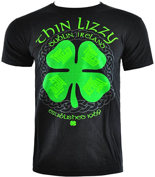 Thin Lizzy Four Leaf Clover T-Shirt