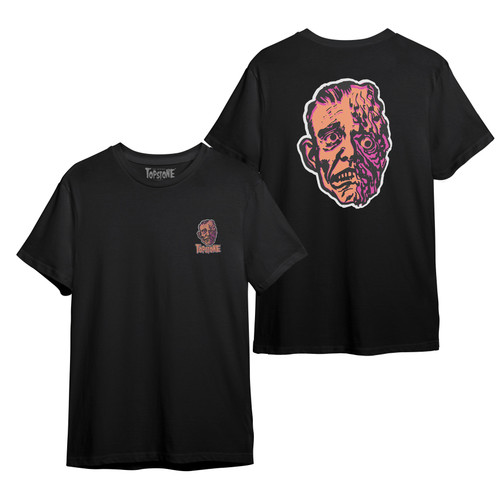 Topstone Horror Men's Melting Man Black Shirt