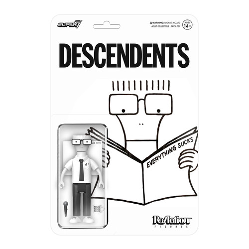 Super7 Descendents Milo Everything Sucks Reaction Figure 3.75"