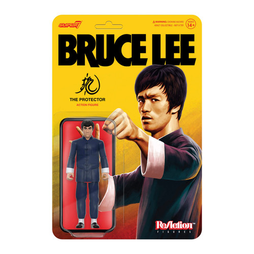 Super7 Bruce Lee The Protector Reaction Figure 3.75"