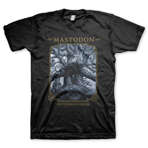 Mastodon Hushed and Grim Cover Logo T-Shirt