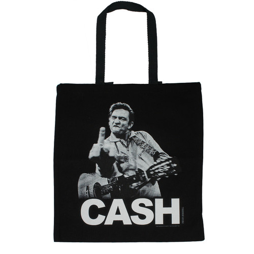 Johnny Cash Tote Bag - The Bird
