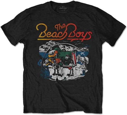 Beach Boys Live Drawing T-Shirt Black