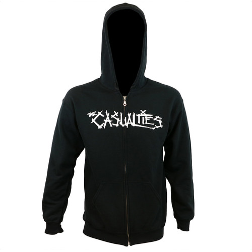 The Casualties Written In Blood Zip-Up Hoodie