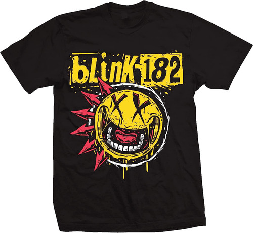 Blink-182 Punk Smile T-Shirt Black