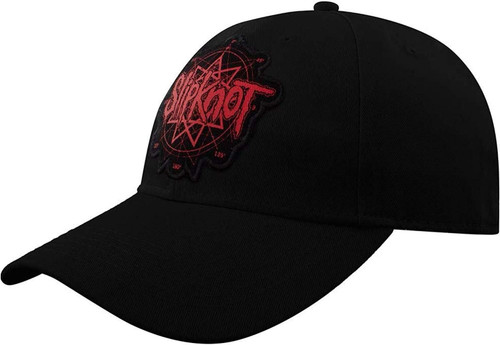 Slipknot Hat Barcode Band Logo Adjustable Official Black