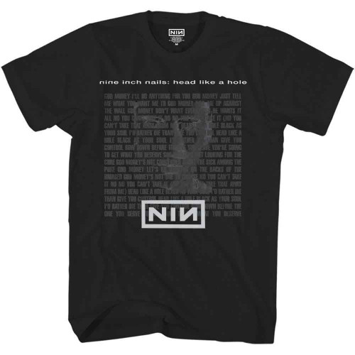 Nine Inch Nails Head Like A Hole T-Shirt Black
