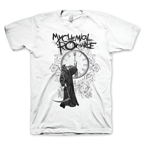 My Chemical Romance Father Time T-Shirt White