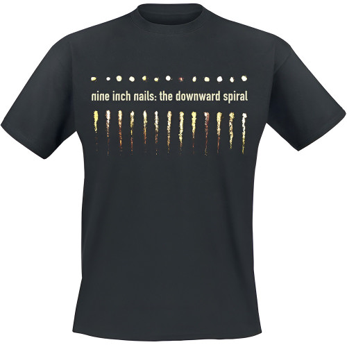 Nine Inch Nails Men's The Downward Spiral T-Shirt Black