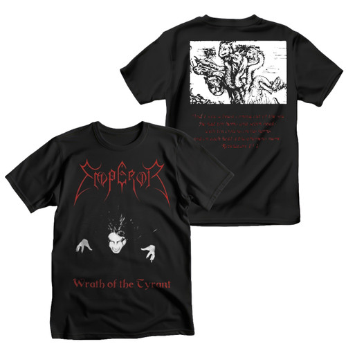 Emperor Men's Wrath Of The Tyrant T-Shirt Black