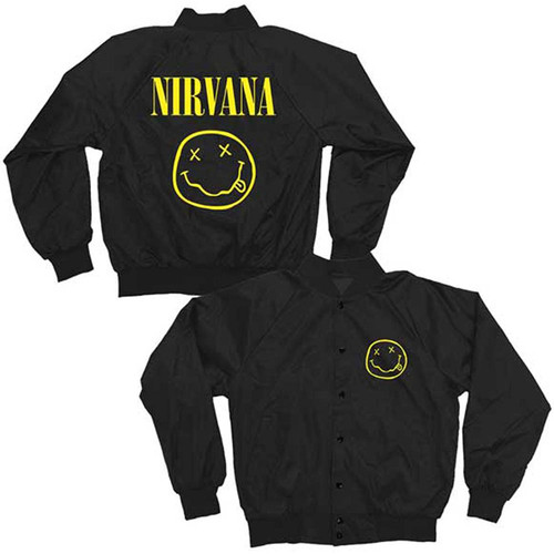 Nirvana Juniors Smiley Satin Jacket