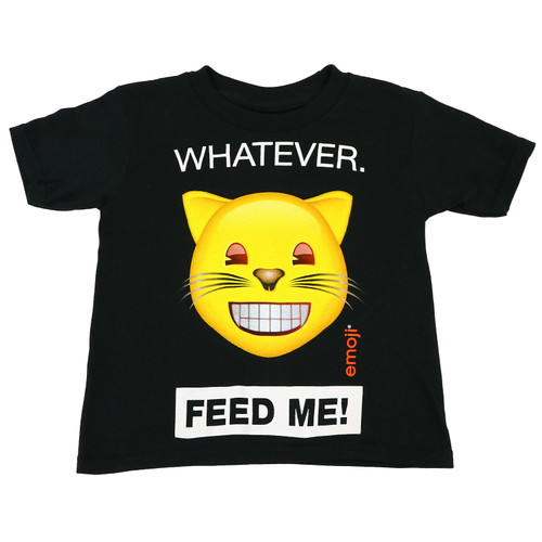 EMOJI Whatever Feed Me Toddler T-Shirt