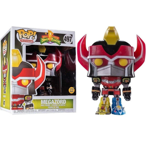 Funko Pop! Power Rangers Megazord (Glow) Figure #497