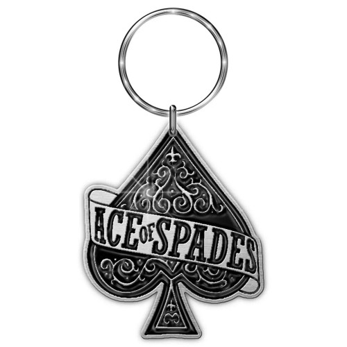 Motorhead Ace Of Spades Keychain Black