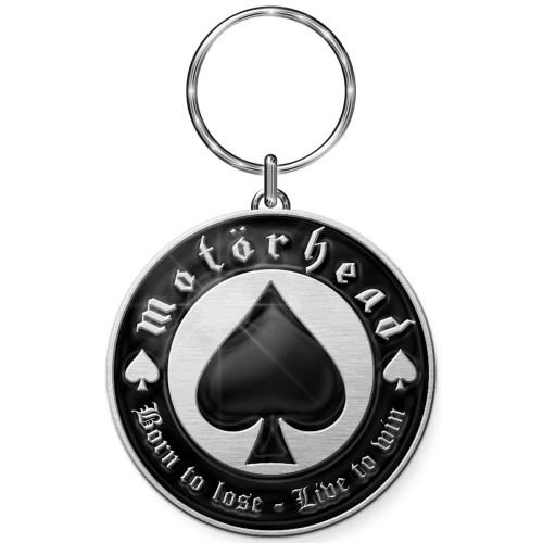 Motorhead Born To Lose Keychain Black