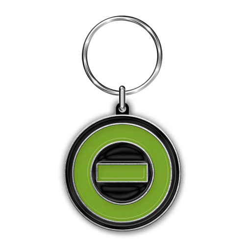 Type O Negative Symbol Logo Keychain Green