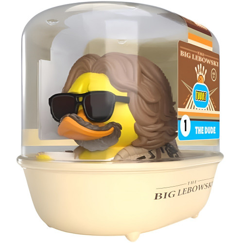 TUBBZ The Big Lebowski The Dude Jeffrey Lebowski Rubber Duck Vinyl Figure