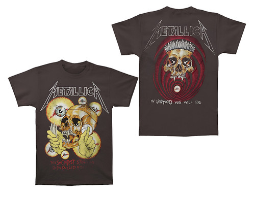 Metallica Shortest Straw T-Shirt Black