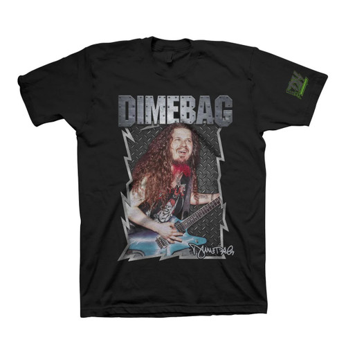 Dimebag Darrell Portrait T-Shirt Black