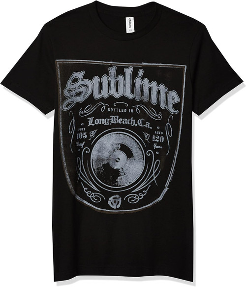 Sublime Bottled in Long Beach Ca T-Shirt Black