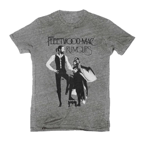 Fleetwood Mac Rumors T-Shirt Gray