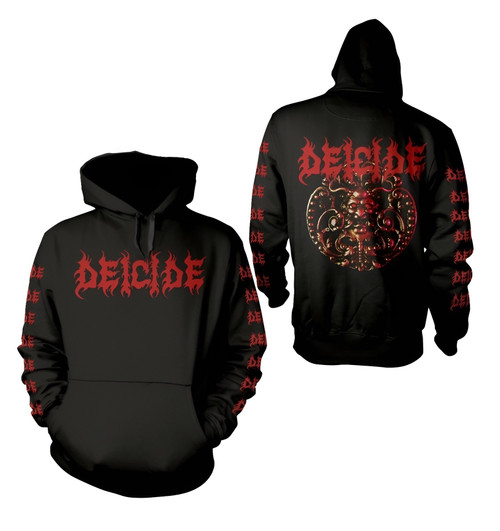 Deicide Men's Deicide Pull Over Hoodie Black