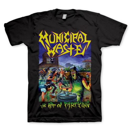 Municipal Waste Art Of Partying T-Shirt Black