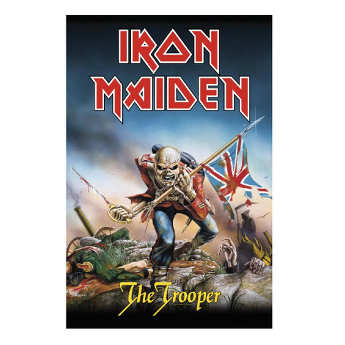 Iron Maiden The Trooper Textile Poster Flag