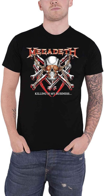 Megadeth Killing Is my Business T-Shirt  Black