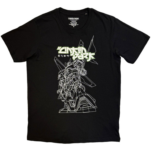 Linkin Park Reanimation Mega Bot T-Shirt Black