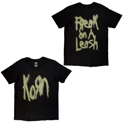 Korn Freak On A Leash T-Shirt Black