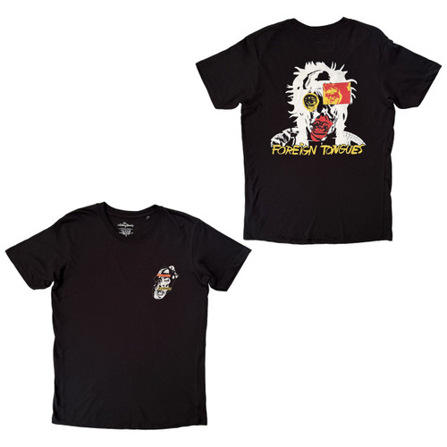 The Rolling Stones Foreign Tongues T-Shirt Black