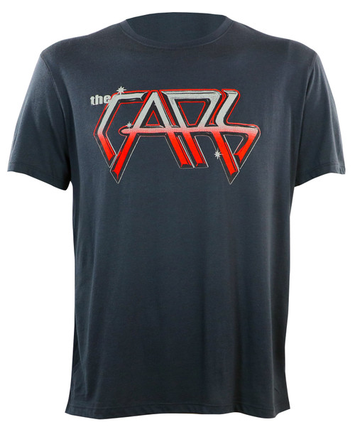The Cars License Plate Slim-Fit T-Shirt Dark Gray
