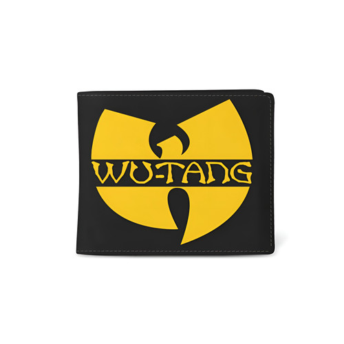 Wu-Tang Clan Logo PU Faux Leather Bi-Fold Wallet