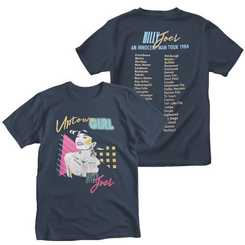 Billy Joel Uptown Girl T-Shirt Dark Slate Gray