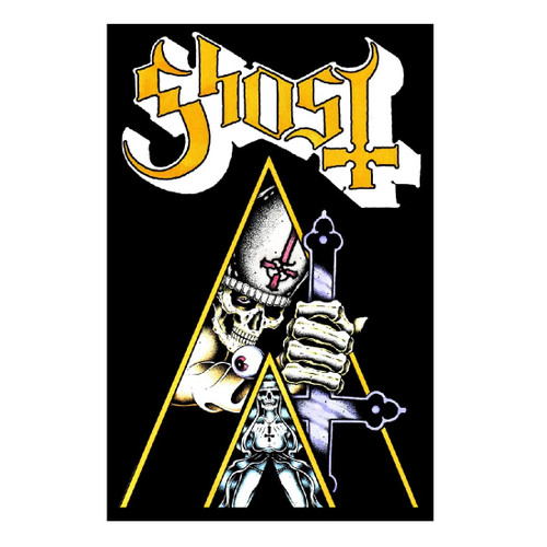 Ghost Clockwork Ghost Textile Poster Flag
