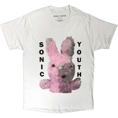 Sonic Youth Dirty Bunny T-Shirt White