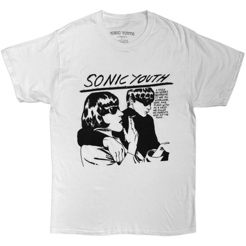 Sonic Youth Goo T-Shirt White White