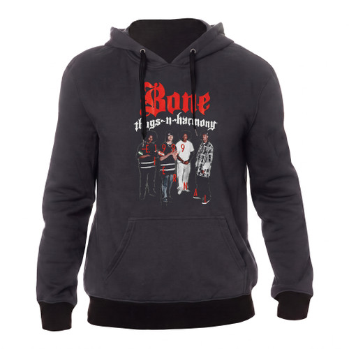 Bone Thugs N Harmony E 1999 Pull Over Hoodie Black