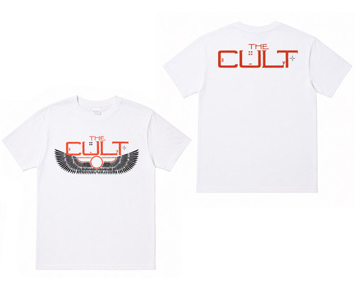 The Cult Wings T-Shirt White