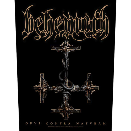 Behemoth Opus Contra Natvram Back Patch