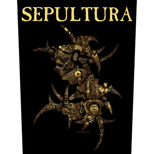 Sepultura Discography Back Patch