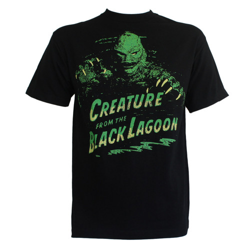 Creature from the Black Lagoon Movie T-Shirt - Green Creature