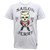 Sailor Jerry Skeleton Crew Sailor Grey Heather Slim Fit T-Shirt