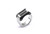 INOX Jewelry Men's Stainless Steel Contemporary Ring