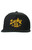 Lucky 13 The Shocker Snapback Hat Black Gold